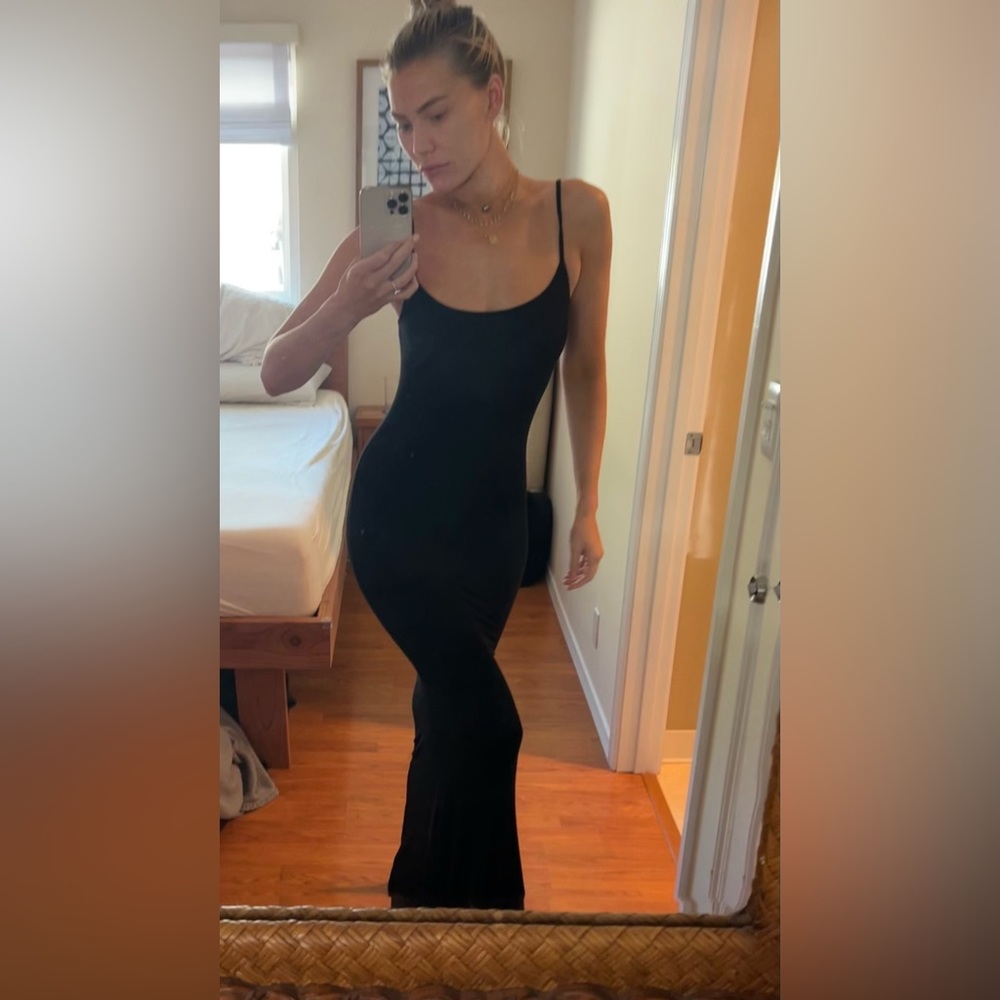 SKIMS SOFT LOUNGE LONG SLIP DRESS